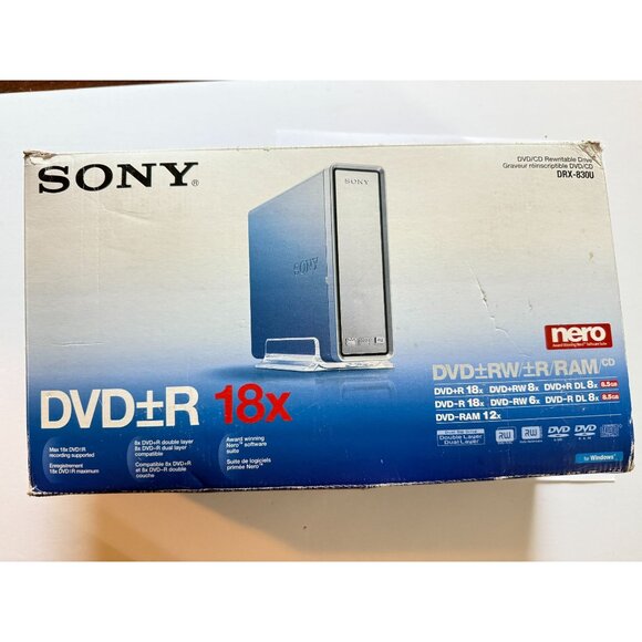 Sony DRX-83OU Rewritable Drive DVD+R 18x USED READ - Picture 8 of 12